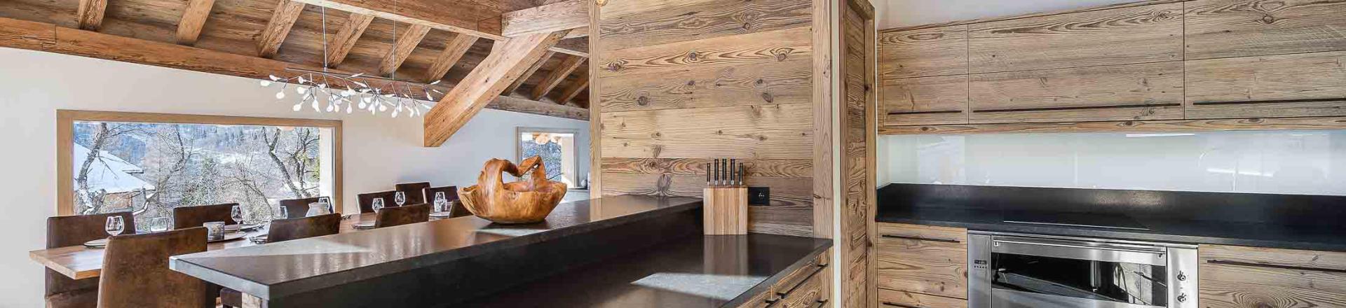 Vacanze in montagna Chalet su 3 piani 7 stanze per 12 persone - Chalet Fontany - Méribel - Cucinino