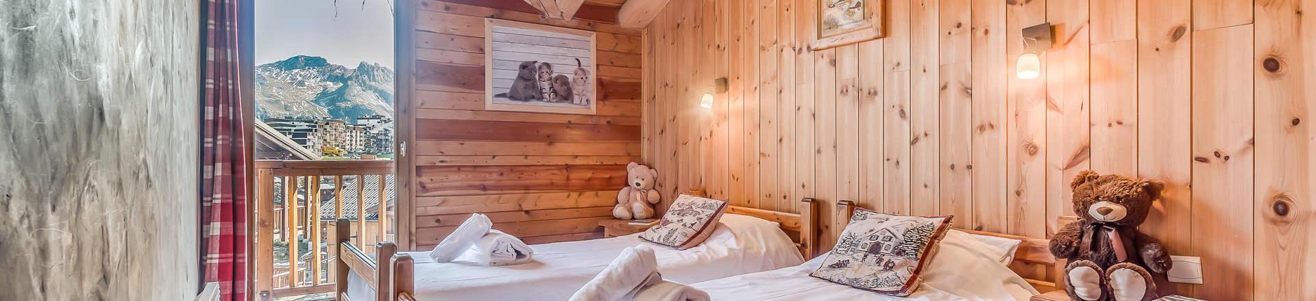 Urlaub in den Bergen 6-Zimmer-Appartment für 10 Personen (2CH) - Chalet Gypaete - Tignes - Schlafzimmer