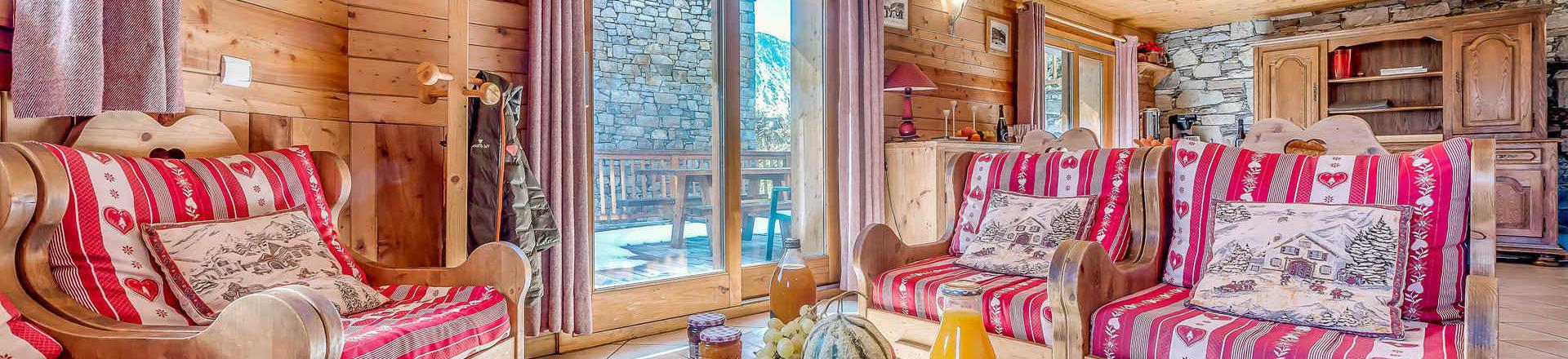 Каникулы в горах Апартаменты дуплекс 7 комнат 14 чел. (1CH) - Chalet Gypaete - Tignes - Салон