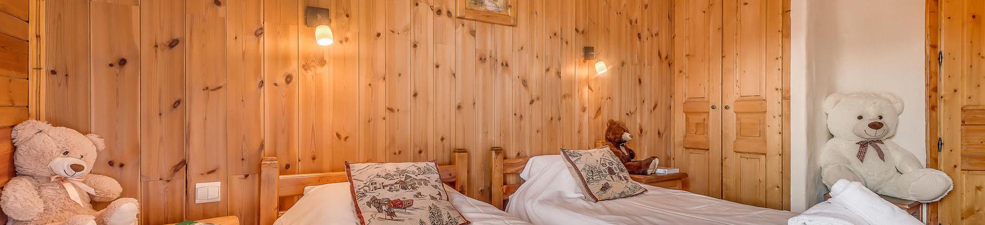 Urlaub in den Bergen 7 Zimmer Maisonettewohnung für 14 Personen (1CH) - Chalet Gypaete - Tignes - Schlafzimmer