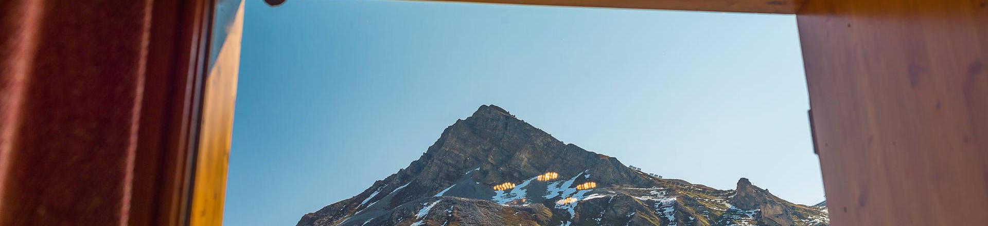 Vakantie in de bergen Chalet Gypaete - Tignes - Raam