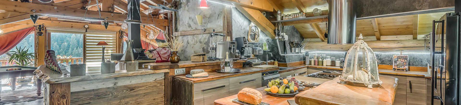 Vacanze in montagna Chalet su 3 piani 9 stanze per 15 persone (CH) - Chalet Iseran - Tignes - Cucinino