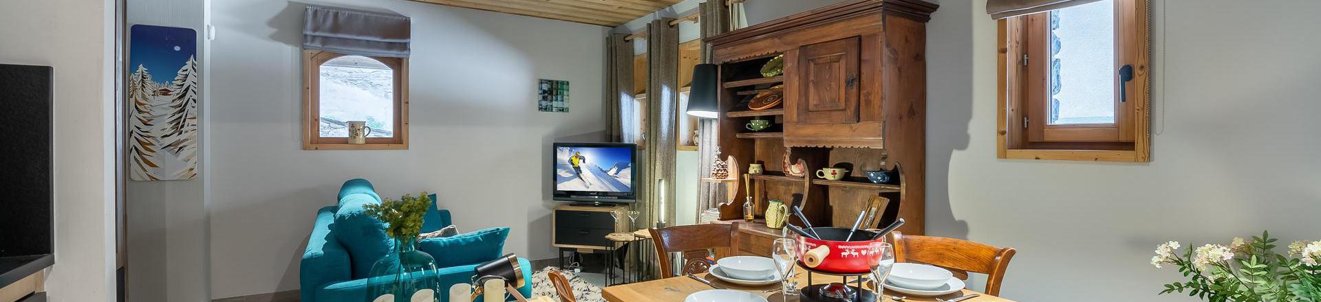 Vacanze in montagna Appartamento 2 stanze per 2 persone (COCHET) - Chalet l'Éterlou - Les Menuires - Soggiorno