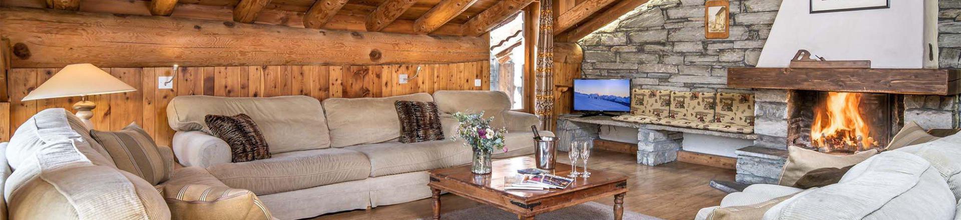 Vacanze in montagna Chalet La Grande Sassière - Val d'Isère - Soggiorno