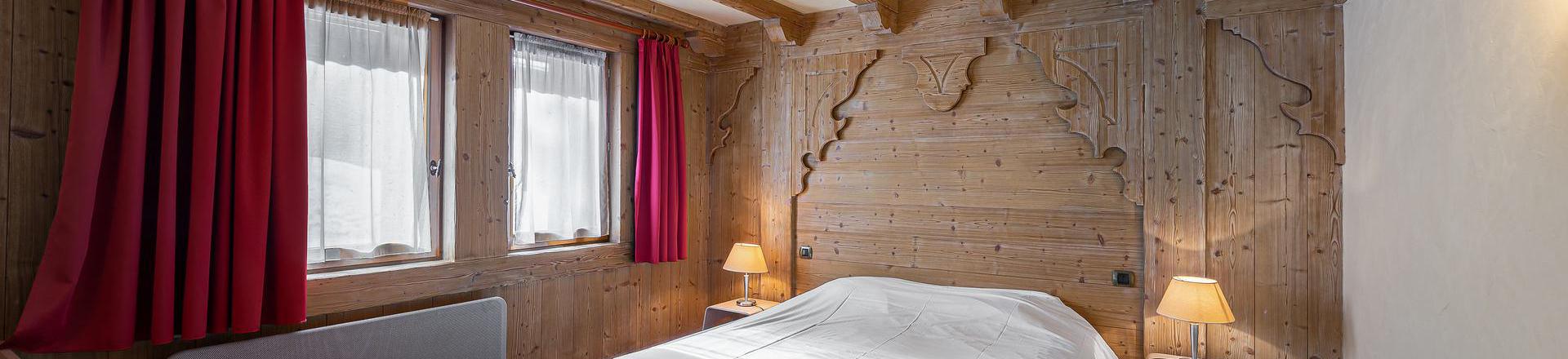 Urlaub in den Bergen Triplex-Chalet 6 zimmer 10 Personnen - Chalet la Grange à Gégé - Méribel - Schlafzimmer