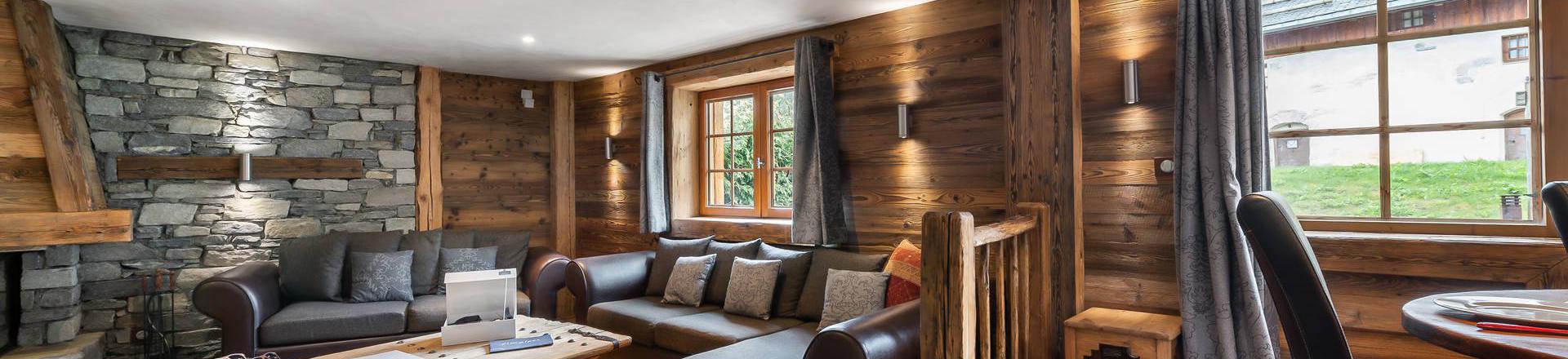 Urlaub in den Bergen 6 Zimmer Chalet für 10 Personen - Chalet la Tannière des Ours - Méribel - Sitzbank