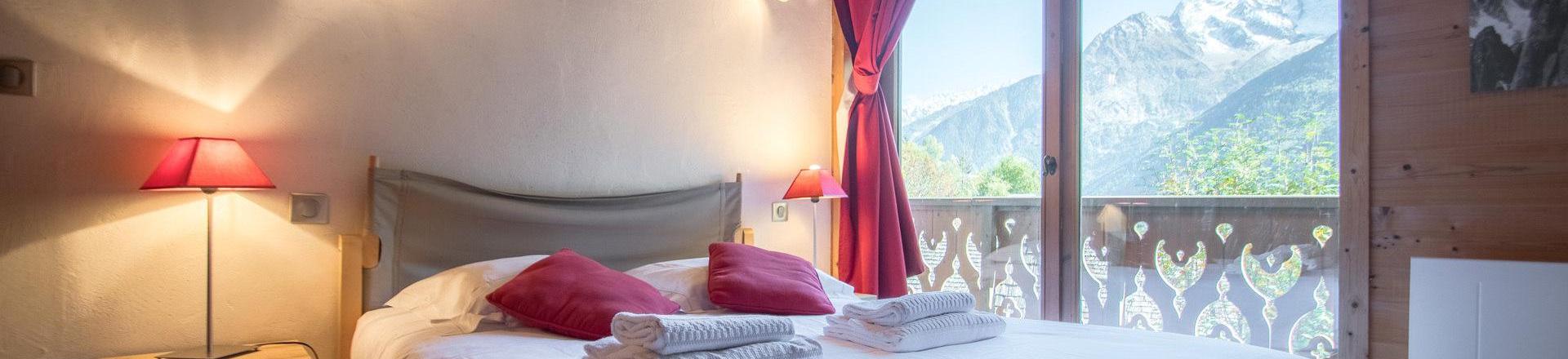 Vakantie in de bergen Chalet 4 kamers 6 personen - Chalet le Panorama - Chamonix - Kamer