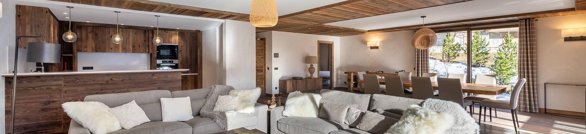 Vacaciones en montaña Apartamento 5 piezas para 10 personas (5) - Chalet les Flocons - Méribel - Estancia