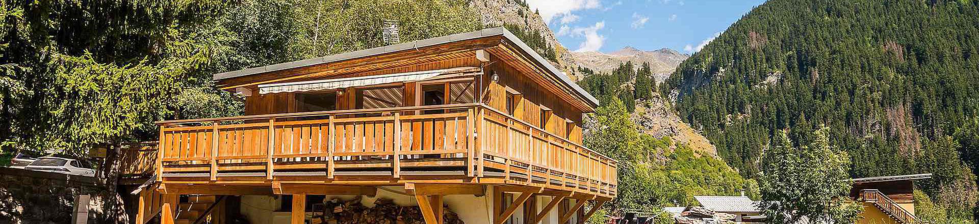 Holiday in mountain resort Chalet les Lauzes - Champagny-en-Vanoise