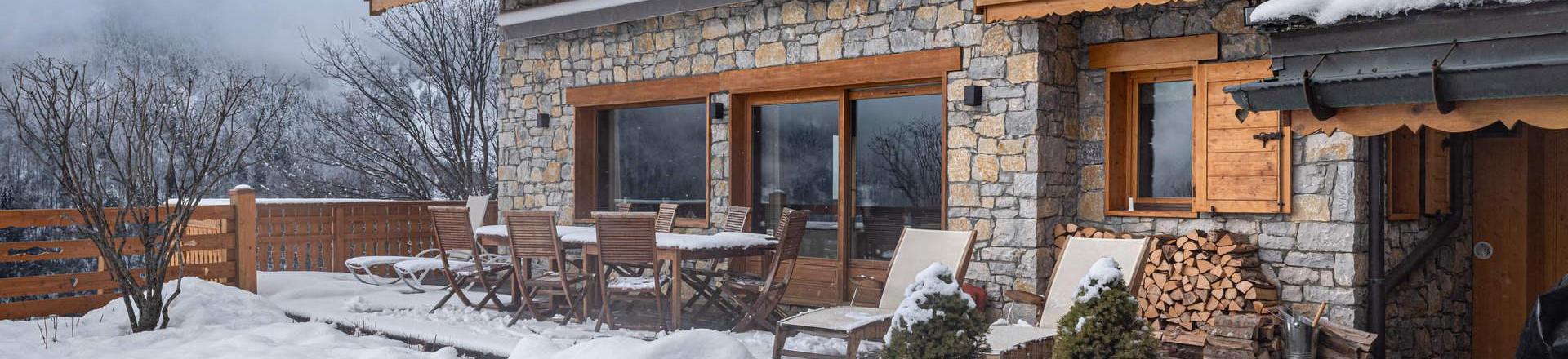 Holiday in mountain resort 6 room chalet 10 people - Chalet les Morilles - Méribel