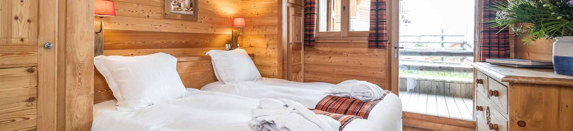 Urlaub in den Bergen Chalet Lièvre Blanc - Alpe d'Huez - Schlafzimmer