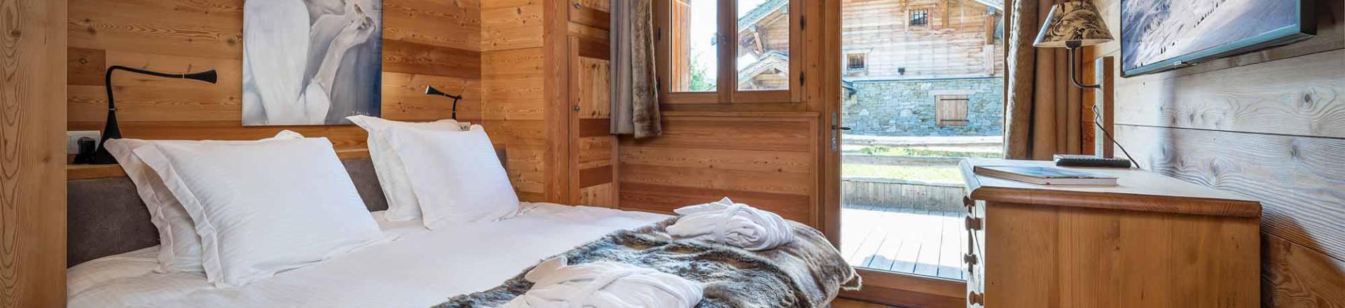 Urlaub in den Bergen Chalet Loup - Alpe d'Huez - Schlafzimmer
