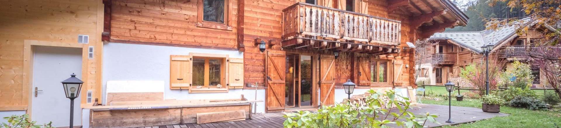 Holiday in mountain resort 6 room chalet 8 people - Chalet Macha - Chamonix - Summer outside