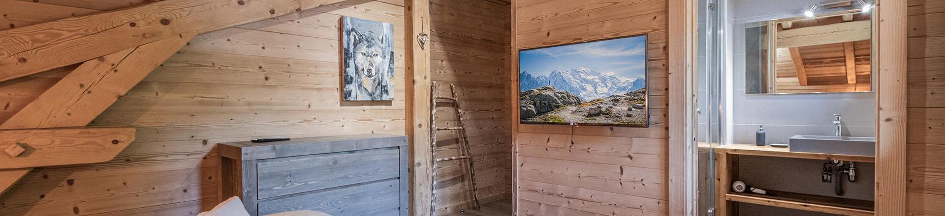 Urlaub in den Bergen Duplex Wohnung 6 Zimmer 11 Personnen (Marius) - Chalet Marius - Chamonix - Schlafzimmer