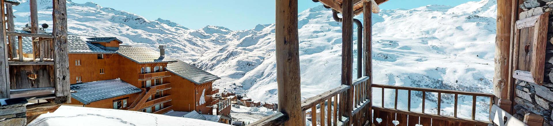 Vacanze in montagna Chalet su 3 piani 8 stanze per 15 persone - Chalet Nécou - Les Menuires - Terrazza