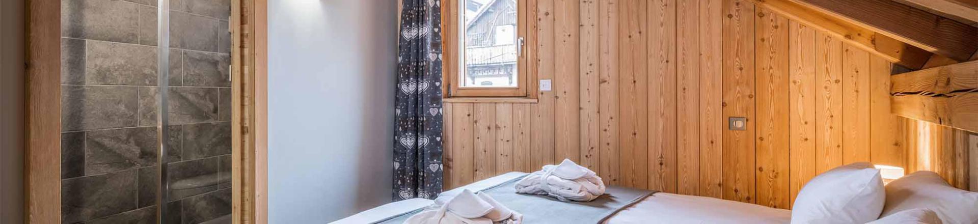 Holiday in mountain resort Chalet Nightingale - Alpe d'Huez - Bedroom
