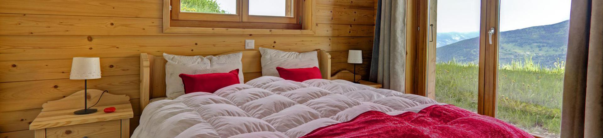 Holiday in mountain resort Chalet Perle des Collons - Thyon - Bedroom