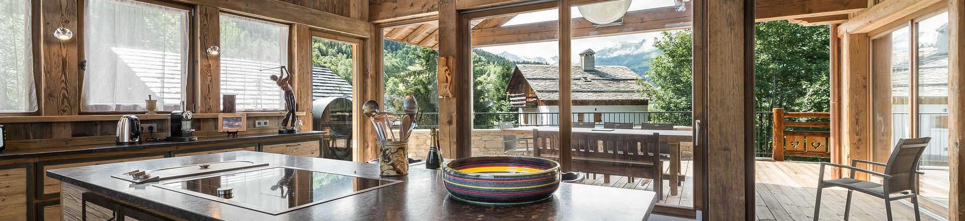 Vacances en montagne Chalet 7 pièces 14 personnes - Chalet Queen Mijane - Méribel - Séjour