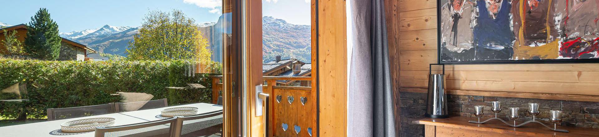 Vacanze in montagna Chalet su 3 piani 6 stanze per 10 persone - Chalet Roc de la Lune - Saint Martin de Belleville - Soggiorno