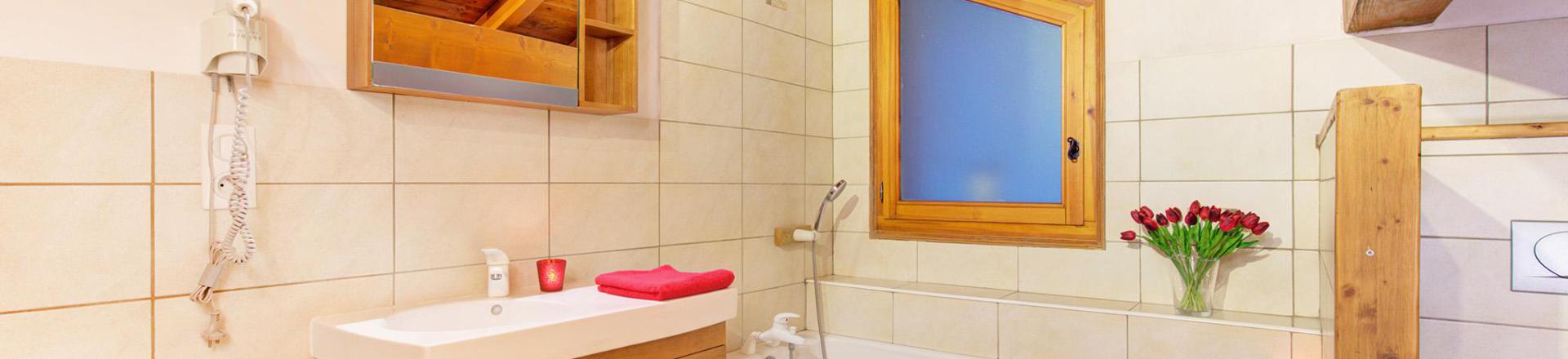 Holiday in mountain resort Chalet Rosa Villosa - Champagny-en-Vanoise - Bathroom