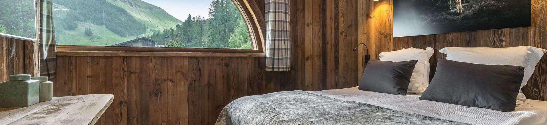 Urlaub in den Bergen Triplex-Chalet 5 zimmer 10 Personnen - Chalet Tasna - Val d'Isère - Schlafzimmer