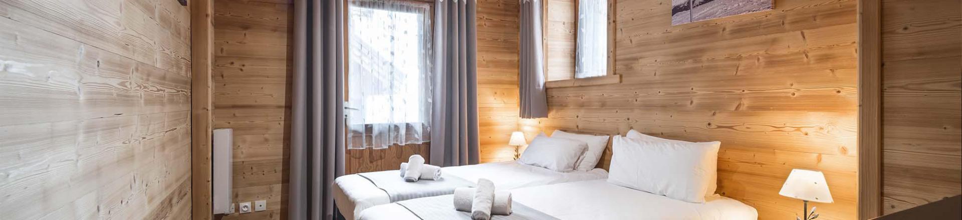 Holiday in mountain resort Chalet Télémark - Alpe d'Huez - Bedroom