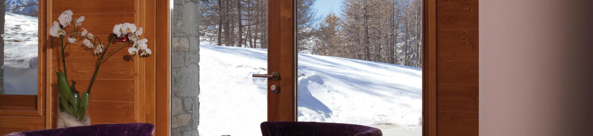 Holiday in mountain resort L'Alpenrose Lagrange - Alpe d'Huez - Living room