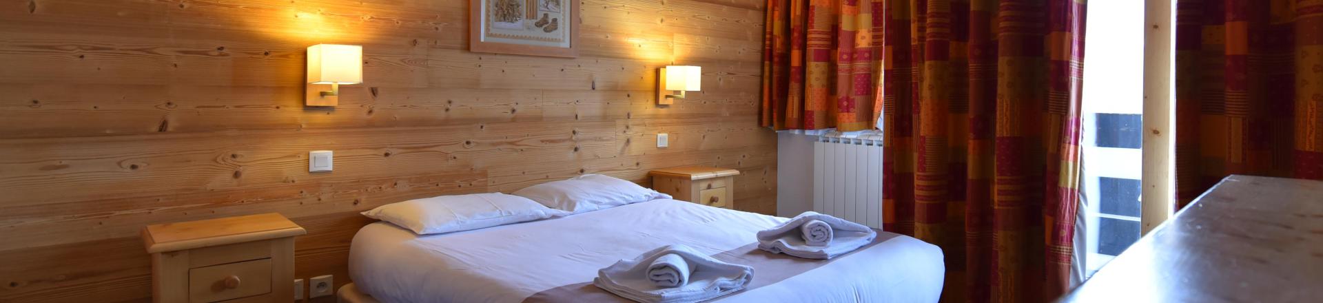 Vacances en montagne La Résidence le Centaure - La Plagne - Chambre