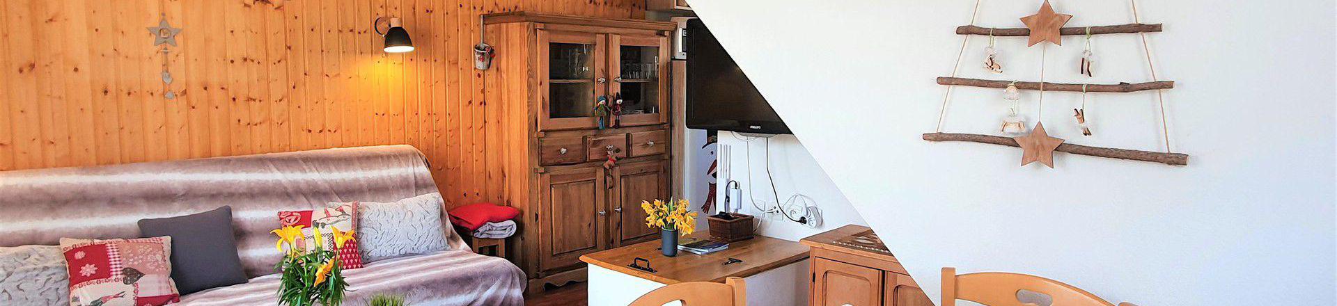 Urlaub in den Bergen Benachbartes Duplex Haus 3 Zimmer 6 Menschen (F2) - Le Hameau du Puy - Superdévoluy - Küche