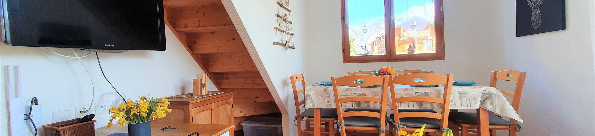 Vacaciones en montaña Chalet adosado duplex 3 piezas para 6 personas (F2) - Le Hameau du Puy - Superdévoluy - Cocina