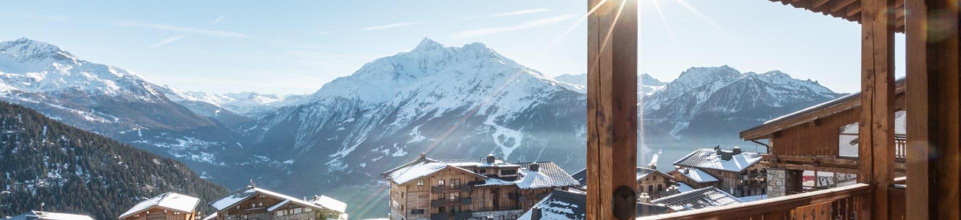 Vacances en montagne Appartement 3 pièces 6-8 personnes (special famille) - Les Balcons de la Rosière - La Rosière - Balcon