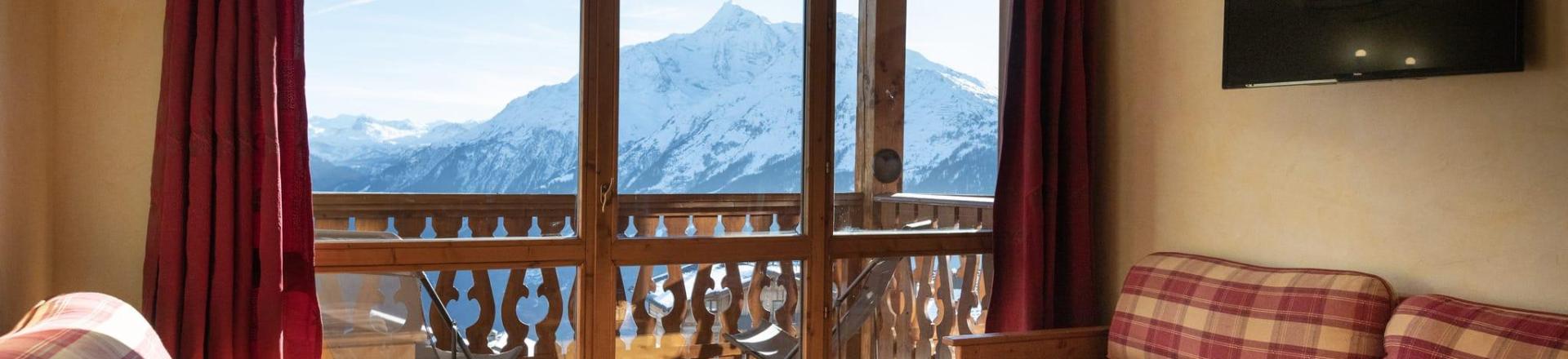 Vacances en montagne Appartement 3 pièces 6-8 personnes (special famille) - Les Balcons de la Rosière - La Rosière - Séjour