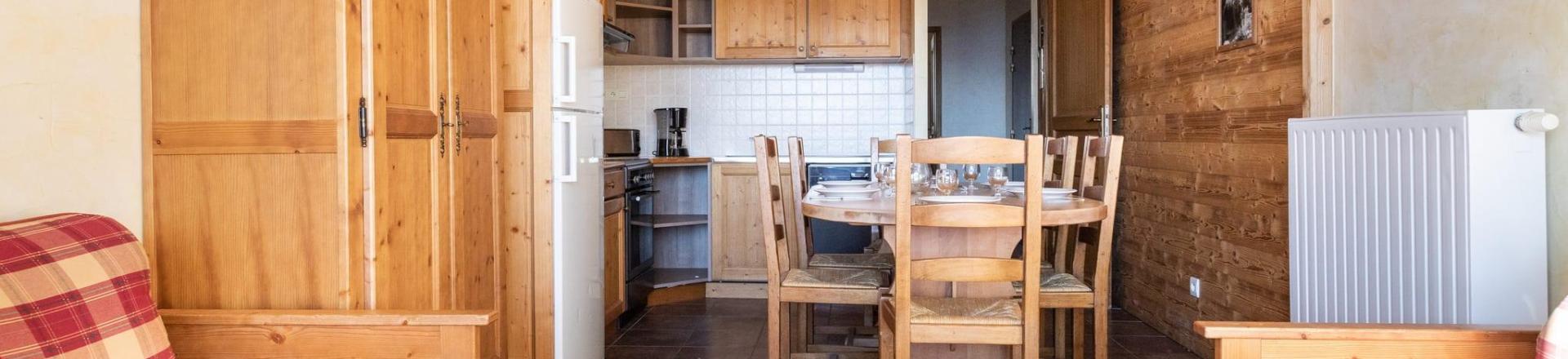 Vacances en montagne Appartement 3 pièces 6-8 personnes (special famille) - Les Balcons de la Rosière - La Rosière - Séjour