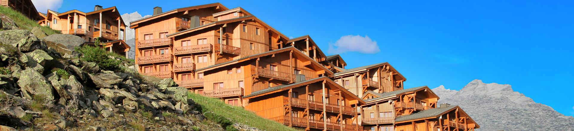Holiday in mountain resort Les Balcons de Val Thorens - Val Thorens - Summer outside