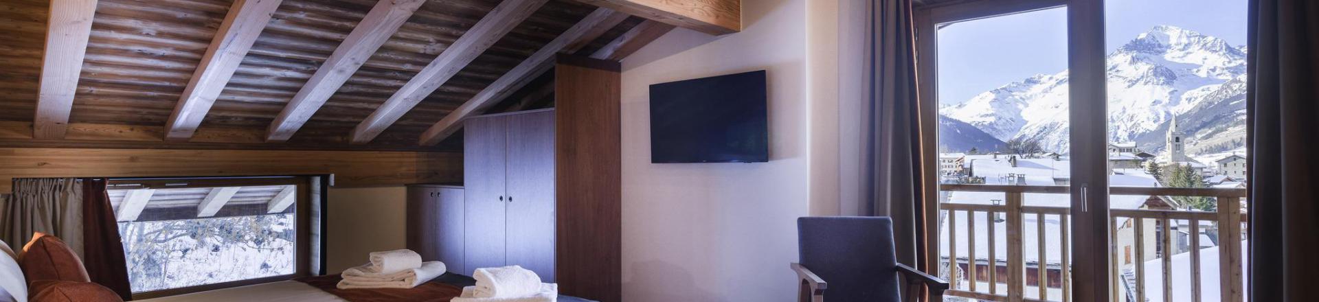 Vakantie in de bergen Appartement duplex 8 kamers 16 personen (superieur) - Les Balcons Platinium Val Cenis - Val Cenis - Kamer