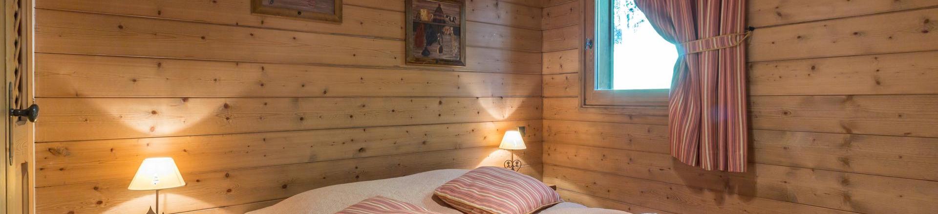 Urlaub in den Bergen 4-Zimmer-Holzhütte für 8 Personen (C08) - Les Chalets du Gypse - Saint Martin de Belleville - Schlafzimmer