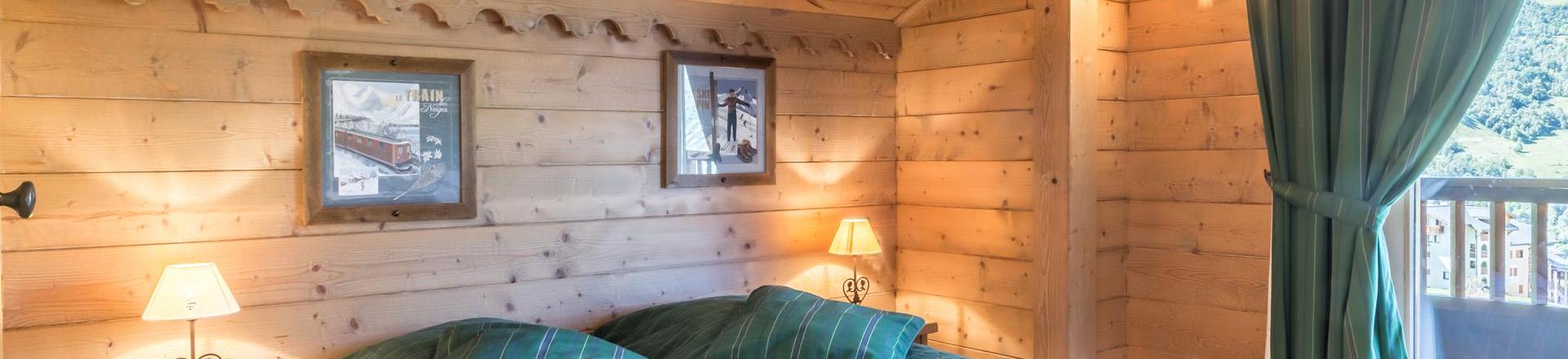 Holiday in mountain resort 5 room apartment 10 people (A09) - Les Chalets du Gypse - Saint Martin de Belleville - Bedroom