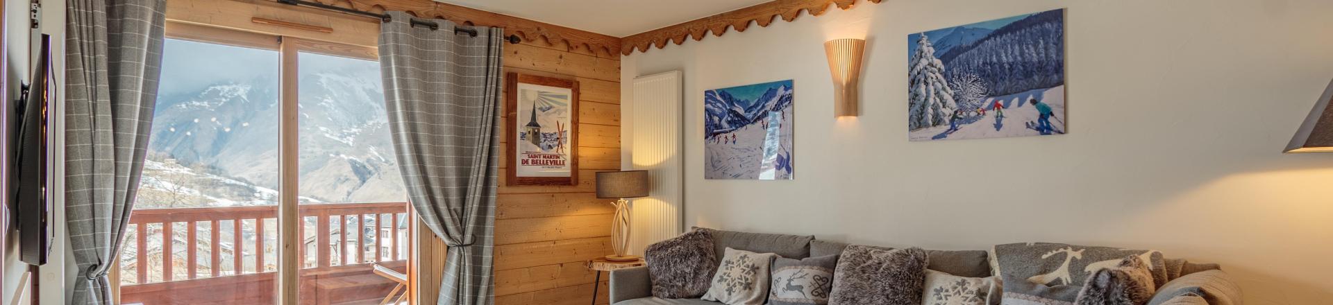 Vacanze in montagna Appartamento 4 stanze per 8 persone (B01) - Les Chalets du Gypse - Saint Martin de Belleville