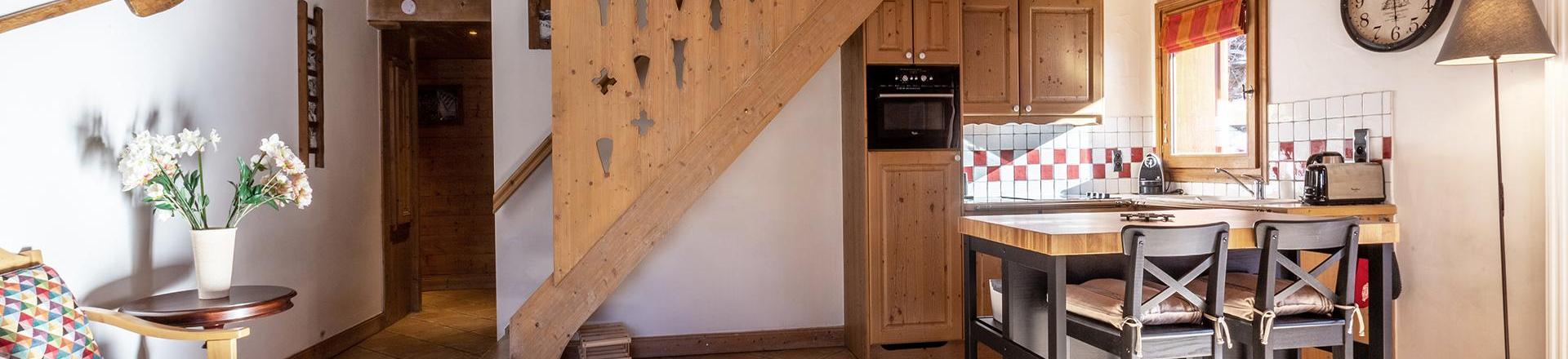 Wakacje w górach Apartament 4 pokojowy z antresolą 10 osób (C16) - Les Chalets du Gypse - Saint Martin de Belleville - Pokój gościnny