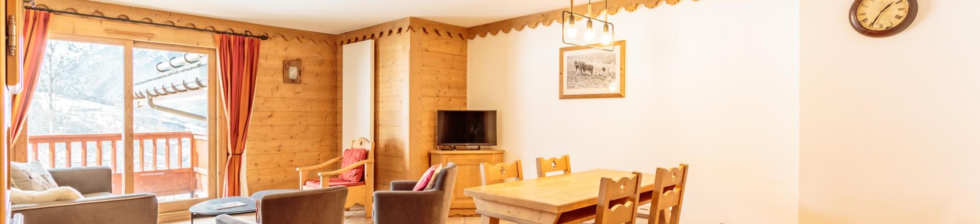 Vacaciones en montaña Apartamento 3 piezas para 6 personas (C09) - Les Chalets du Gypse - Saint Martin de Belleville - Estancia