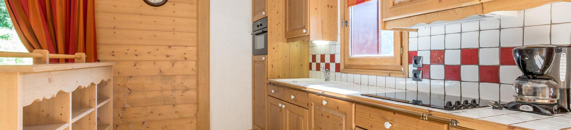 Vacaciones en montaña Apartamento 4 piezas para 6 personas (C13) - Les Chalets du Gypse - Saint Martin de Belleville - Cocina