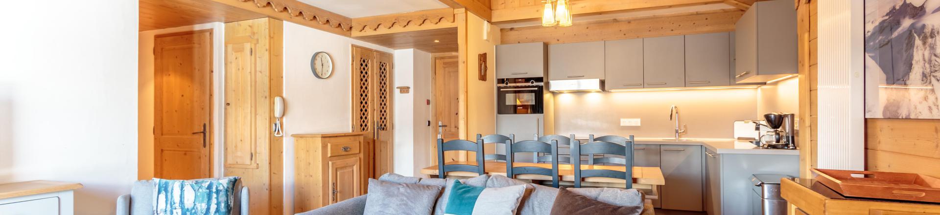 Vacaciones en montaña Apartamento 4 piezas para 8 personas (C10) - Les Chalets du Gypse - Saint Martin de Belleville - Estancia