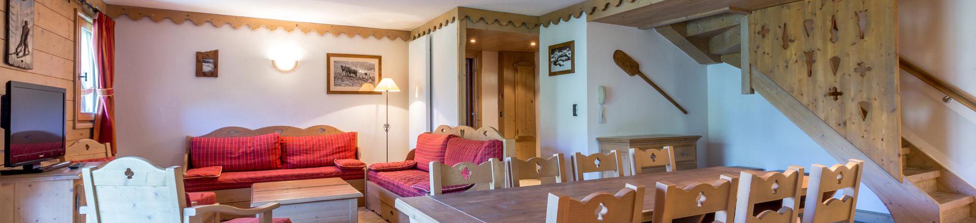 Vacaciones en montaña Apartamento 5 piezas para 10 personas (A09) - Les Chalets du Gypse - Saint Martin de Belleville - Estancia