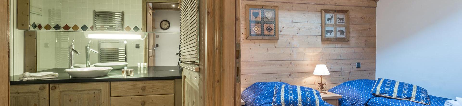 Vacaciones en montaña Apartamento 5 piezas para 10 personas (C15) - Les Chalets du Gypse - Saint Martin de Belleville - Habitación