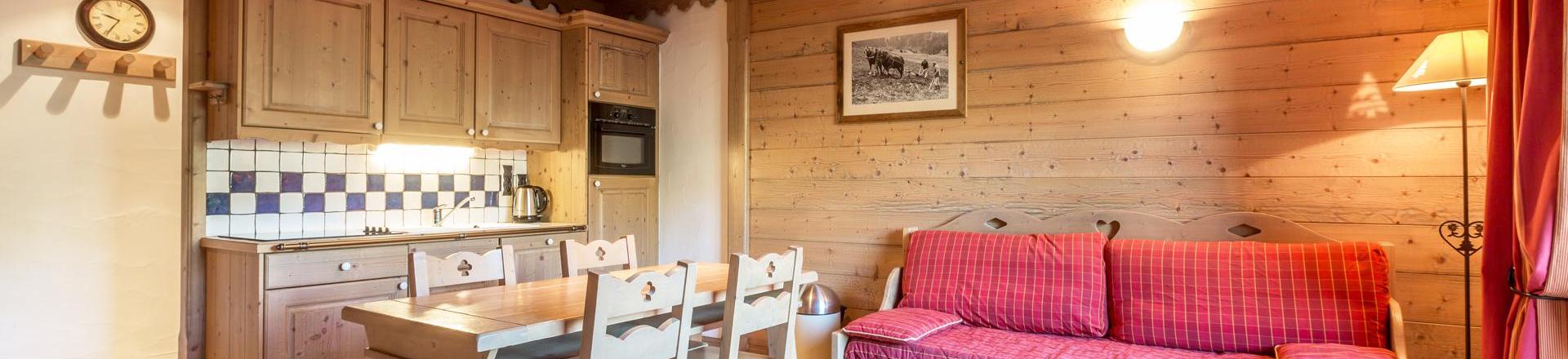 Vacanze in montagna Appartamento 3 stanze per 6 persone (A02) - Les Chalets du Gypse - Saint Martin de Belleville - Soggiorno