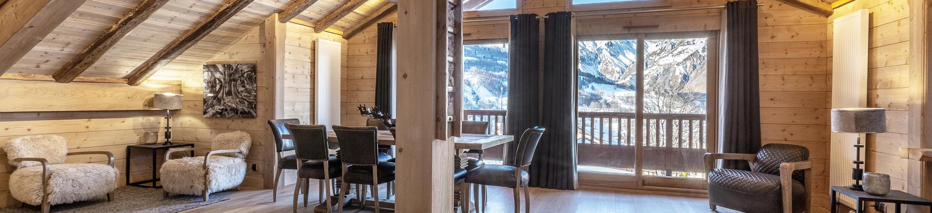 Vacanze in montagna Appartamento 3 stanze per 6 persone (A02) - Les Chalets du Gypse - Saint Martin de Belleville - Soggiorno