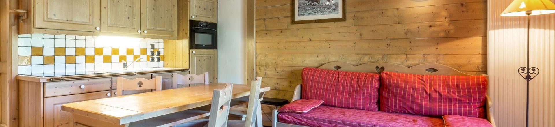 Vacanze in montagna Appartamento 3 stanze per 6 persone (A04) - Les Chalets du Gypse - Saint Martin de Belleville - Soggiorno