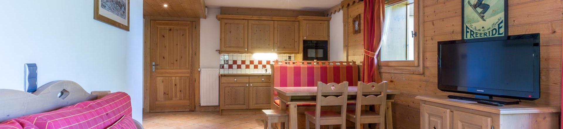 Vacanze in montagna Appartamento 3 stanze per 6 persone (C07) - Les Chalets du Gypse - Saint Martin de Belleville - Soggiorno