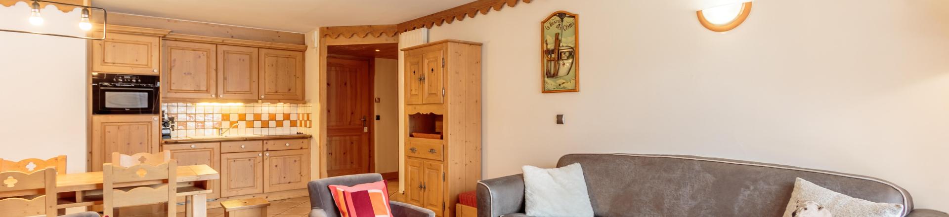 Vacanze in montagna Appartamento 3 stanze per 6 persone (C09) - Les Chalets du Gypse - Saint Martin de Belleville - Soggiorno