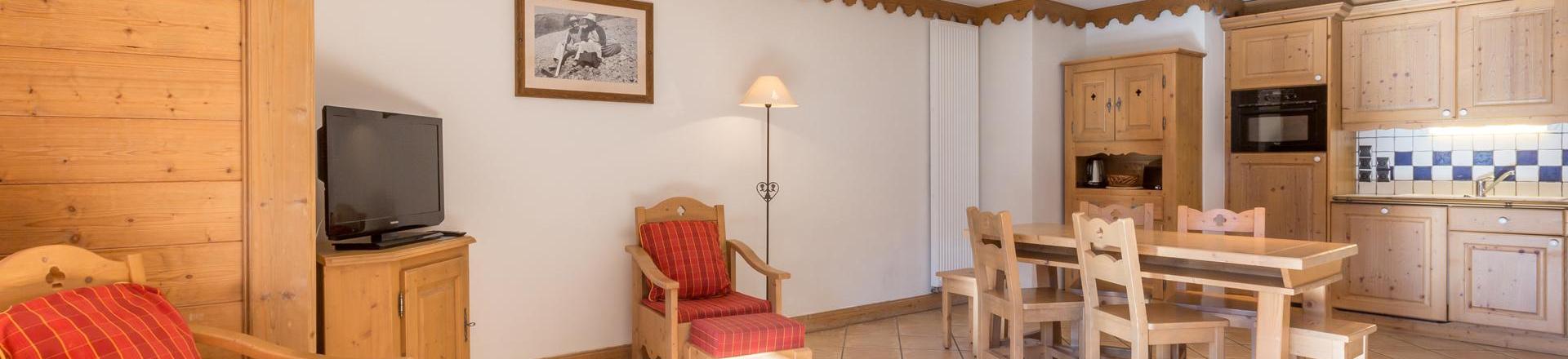 Vacanze in montagna Appartamento 3 stanze per 6 persone (C14) - Les Chalets du Gypse - Saint Martin de Belleville - Soggiorno